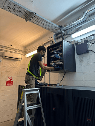 Network Cabinet Setup