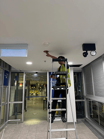 Ceiling Device Installation