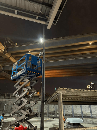 Outdoor CCTV Installation